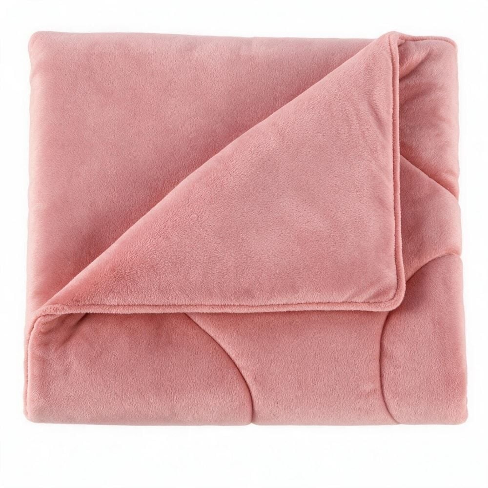 Edredom Queen Plush Inove Provence Havan Casa - Argila