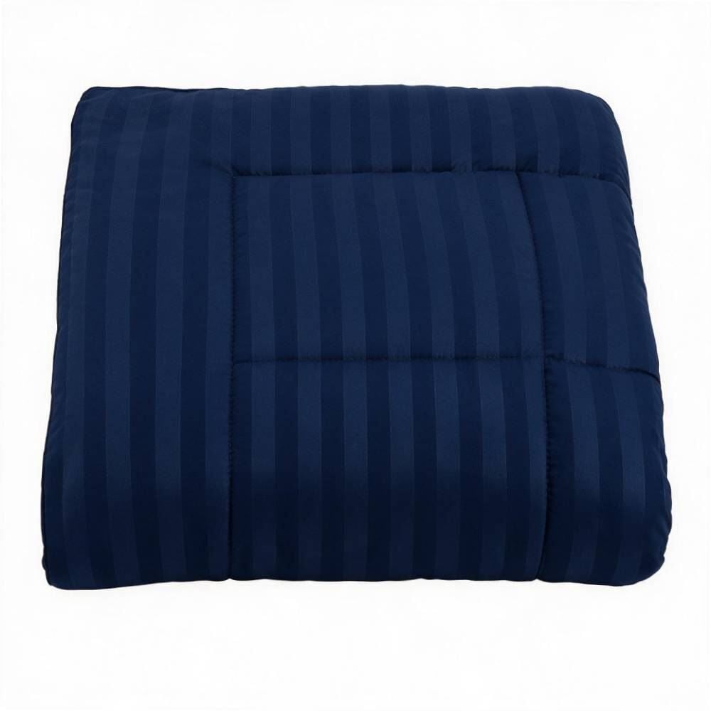 Edredom Queen Toque de Pluma Firenze Havan Casa - Azul Marinho