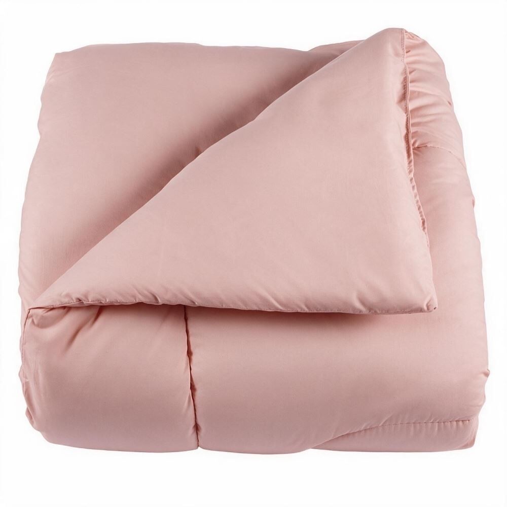 Edredom Solteiro 100% Algodão Buona Fortuna - Rosa Liso Novo