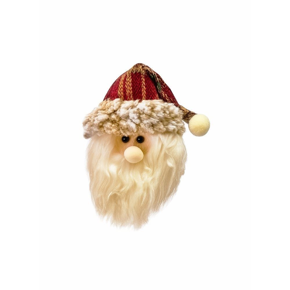 Enfeite Carinha Papai Noel Tuut - 13Cm