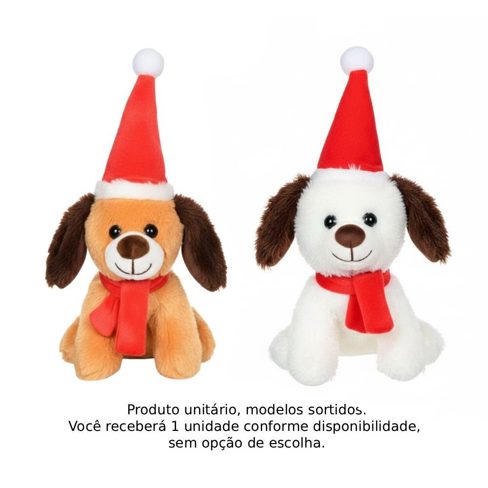 Enfeite Natalino Cachorrinho 13Cm Wincy Casa - Sortido