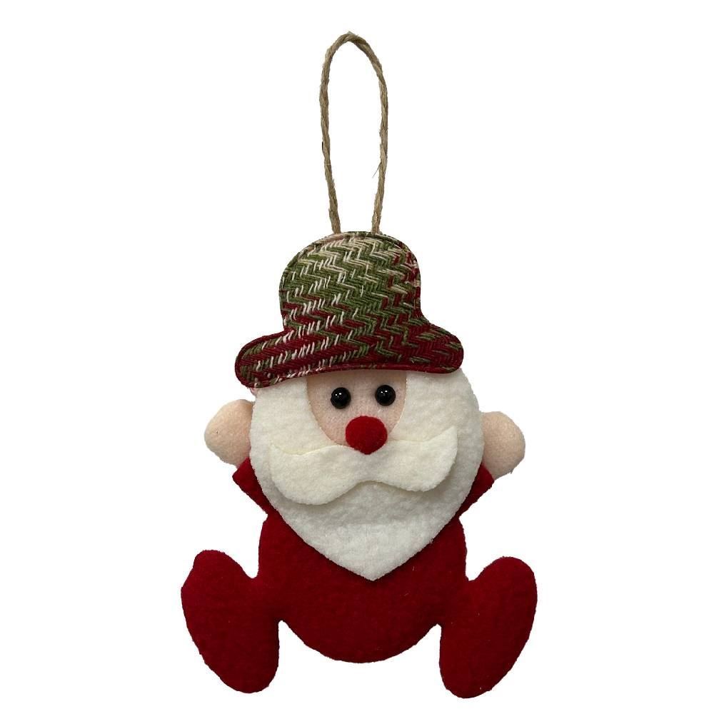 Enfeite Natalino Papai Noel 11 Cm Havan Casa - Sortido
