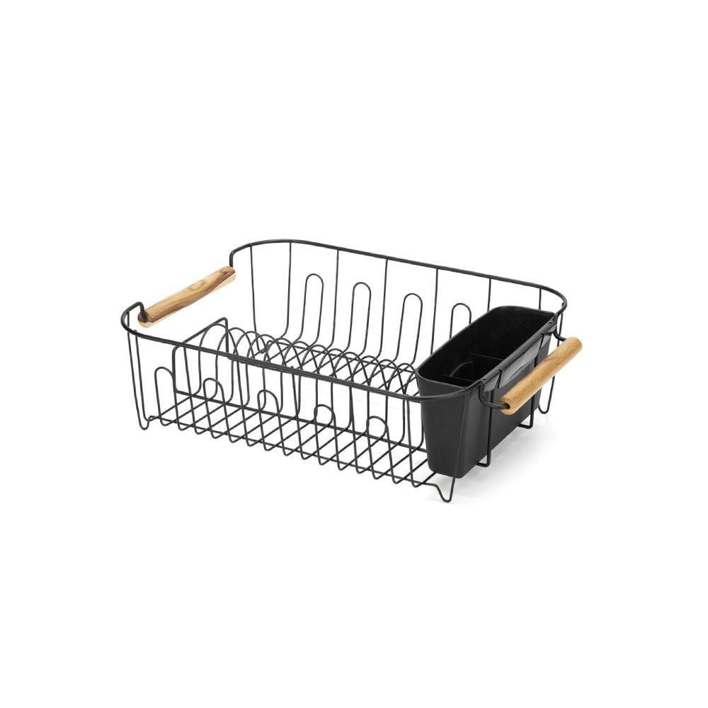 Escorredor De Louças Eco Design Black Wide Arthi - Preto