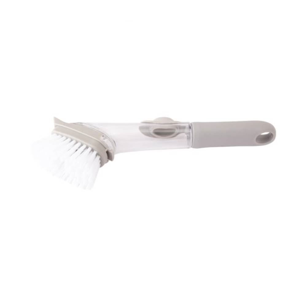 Escova com Porta Detergente 22,5 cm Clink - Cinza