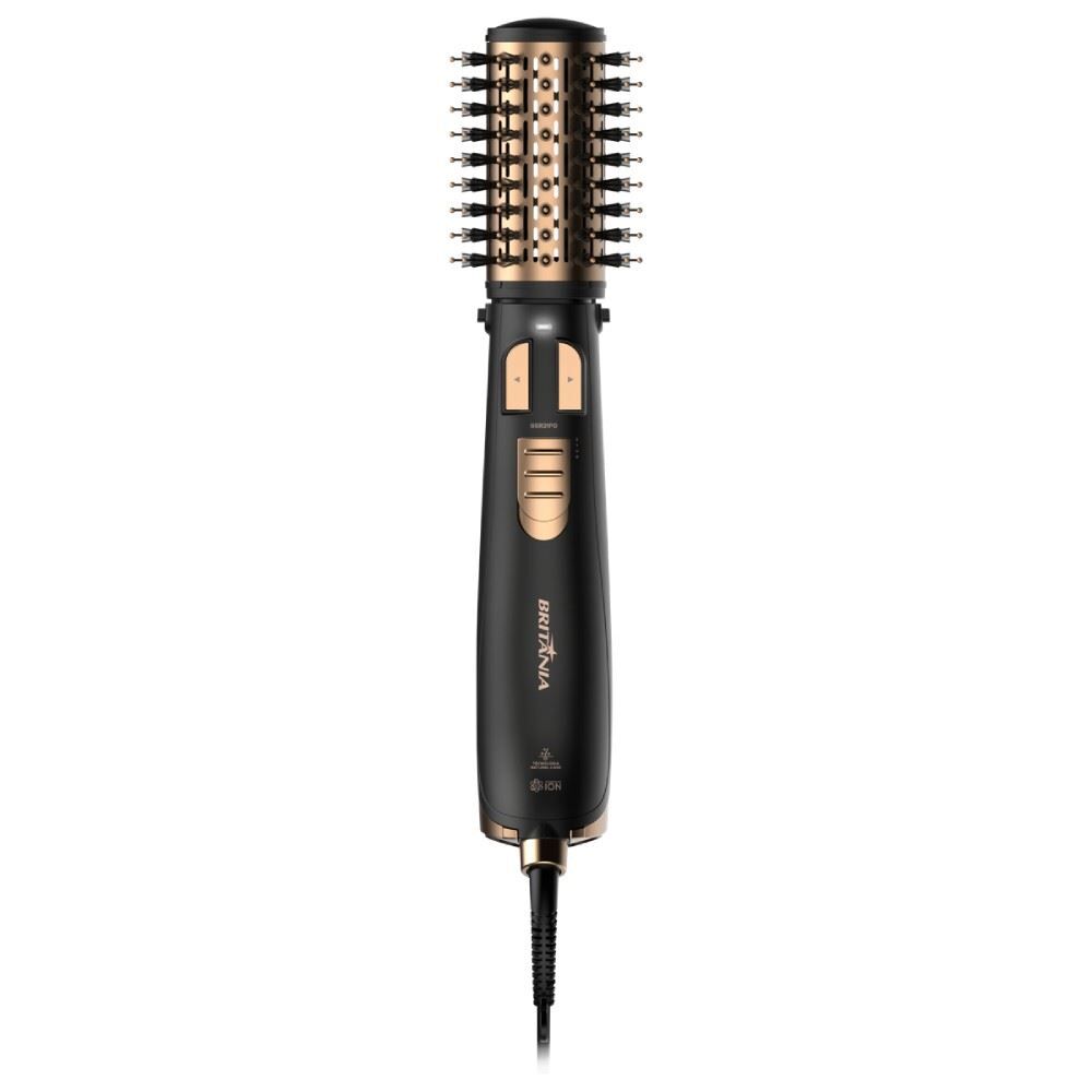 Escova Rotativa Britânia 2 em 1 1300W Gold Bivolt Ber21pd
