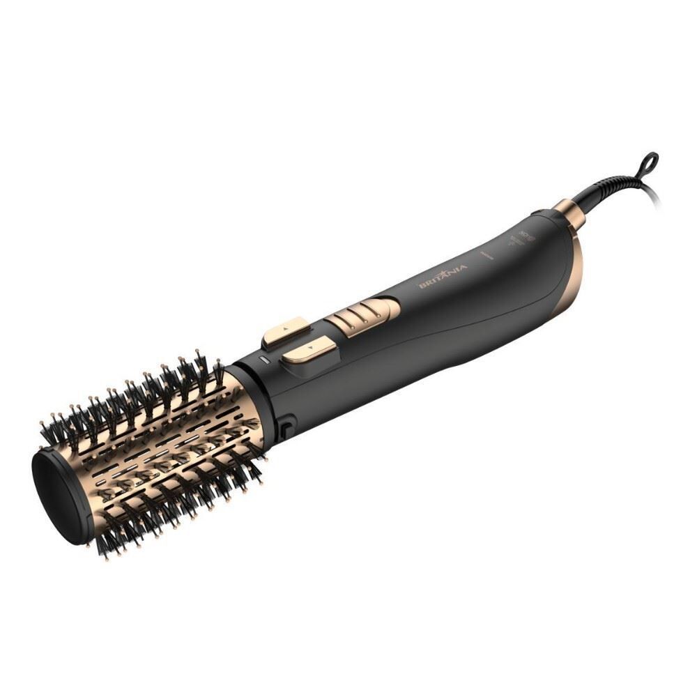 Escova Rotativa Britânia 2 em 1 1300W Gold Bivolt Ber21pd