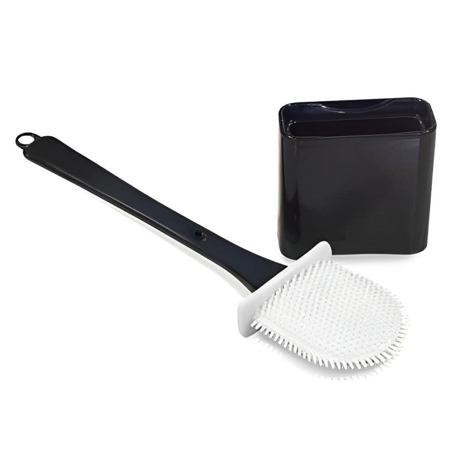 Escova Sanitária De Silicone Super Prática