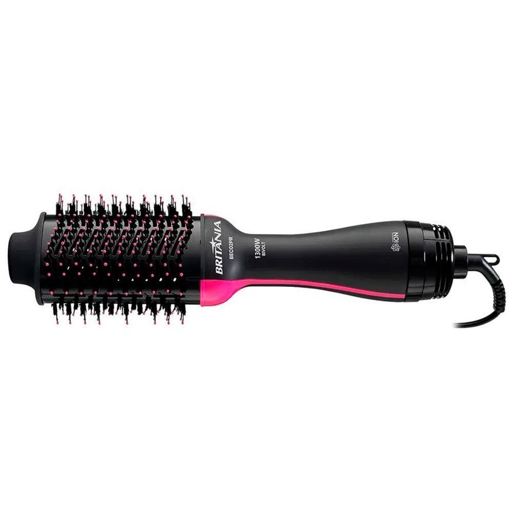 Escova Secadora Britânia 4 Em 1 Bec02pr 1300W - Bivolt