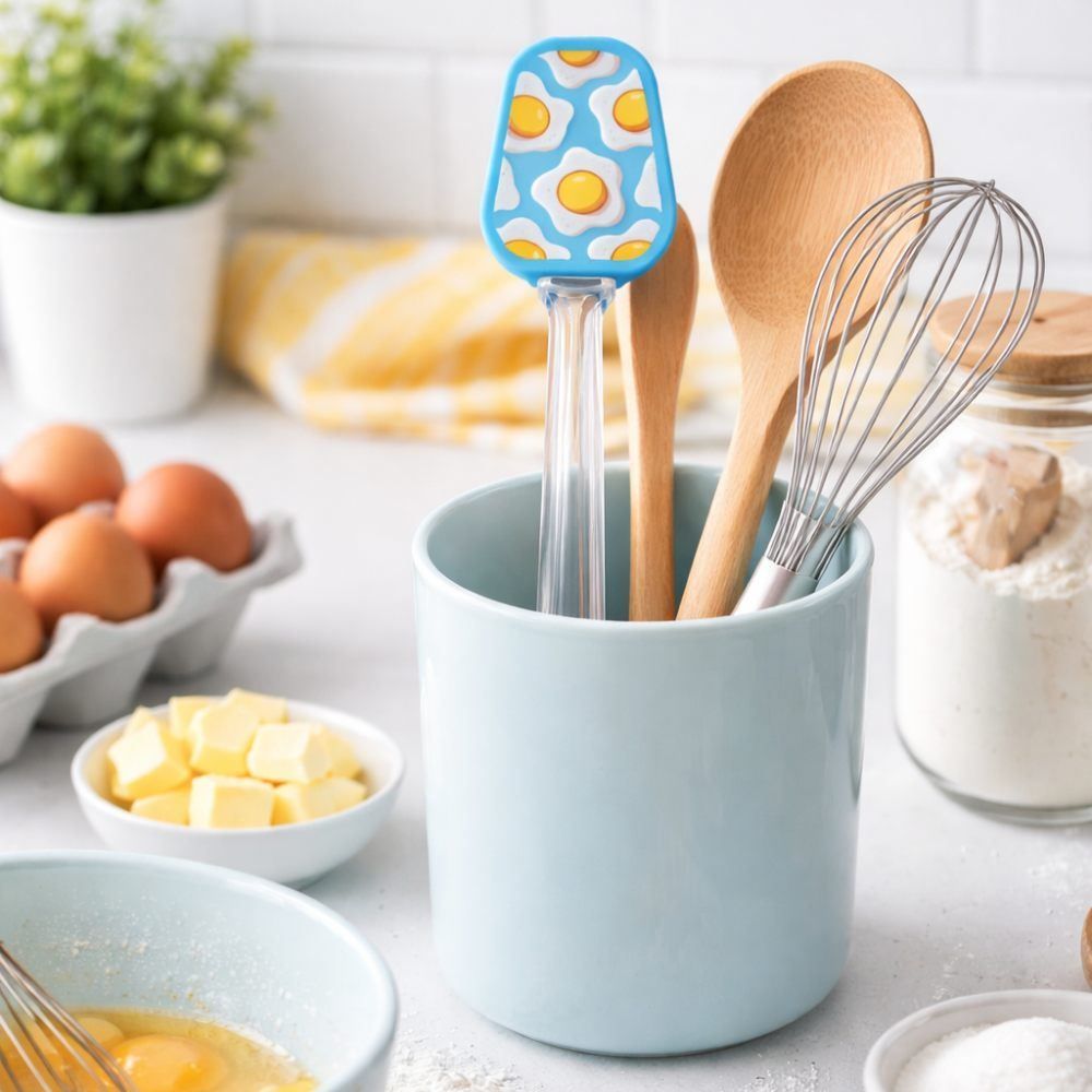 Espátula de Silicone Ovo Frito Havan Casa - 30cm