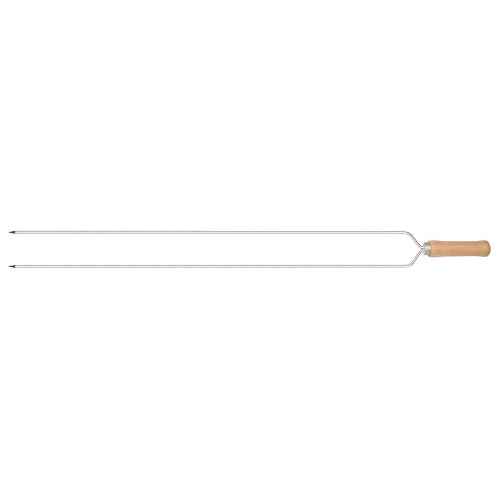 Espeto Duplo Aço Cromado 85Cm Mor - 3209