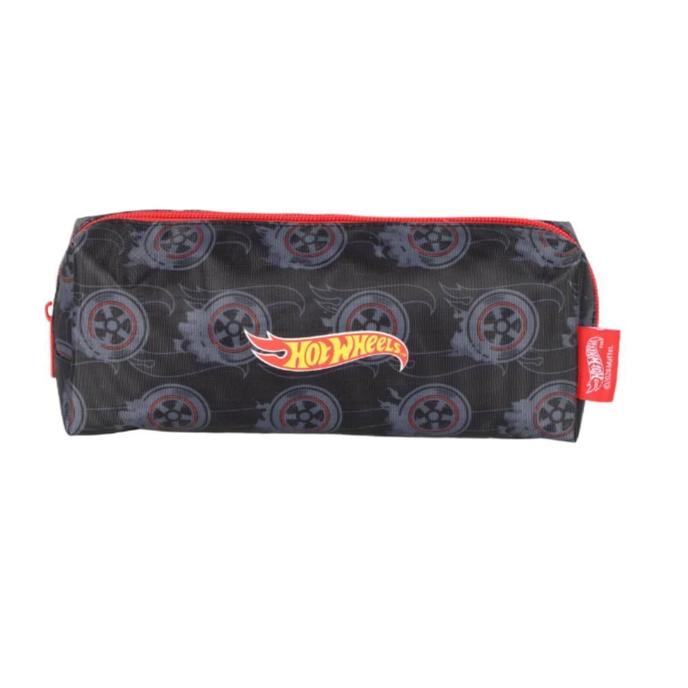 Estojo Simples Infantil Luxel Hot Wheels - Sortido