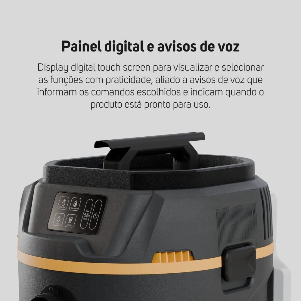 Extratora Barril 4 em 1 Wap Carpet Cleaner Pro 40 Com Vapor