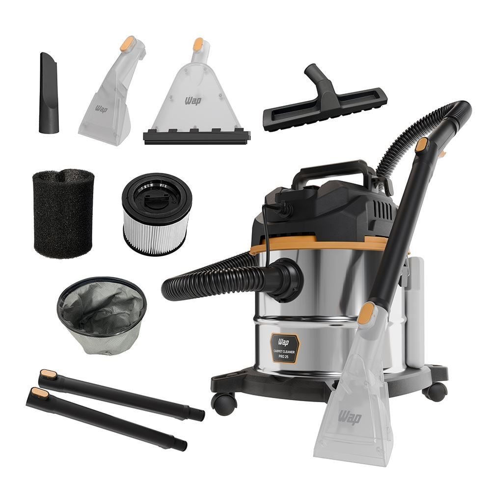 Extratora e Aspirador Barril Wap Carpet Cleaner Pro 25