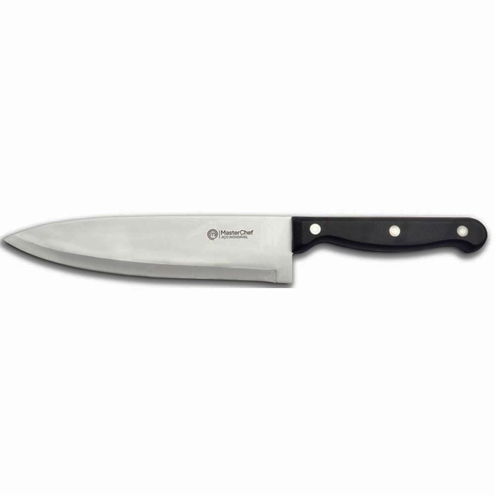 Faca Chef 8'' Quotidien Series Masterchef - Preta