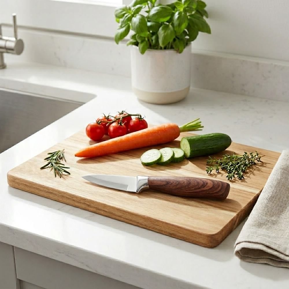 Faca para Legumes 3,5" Havan Casa - Marrom