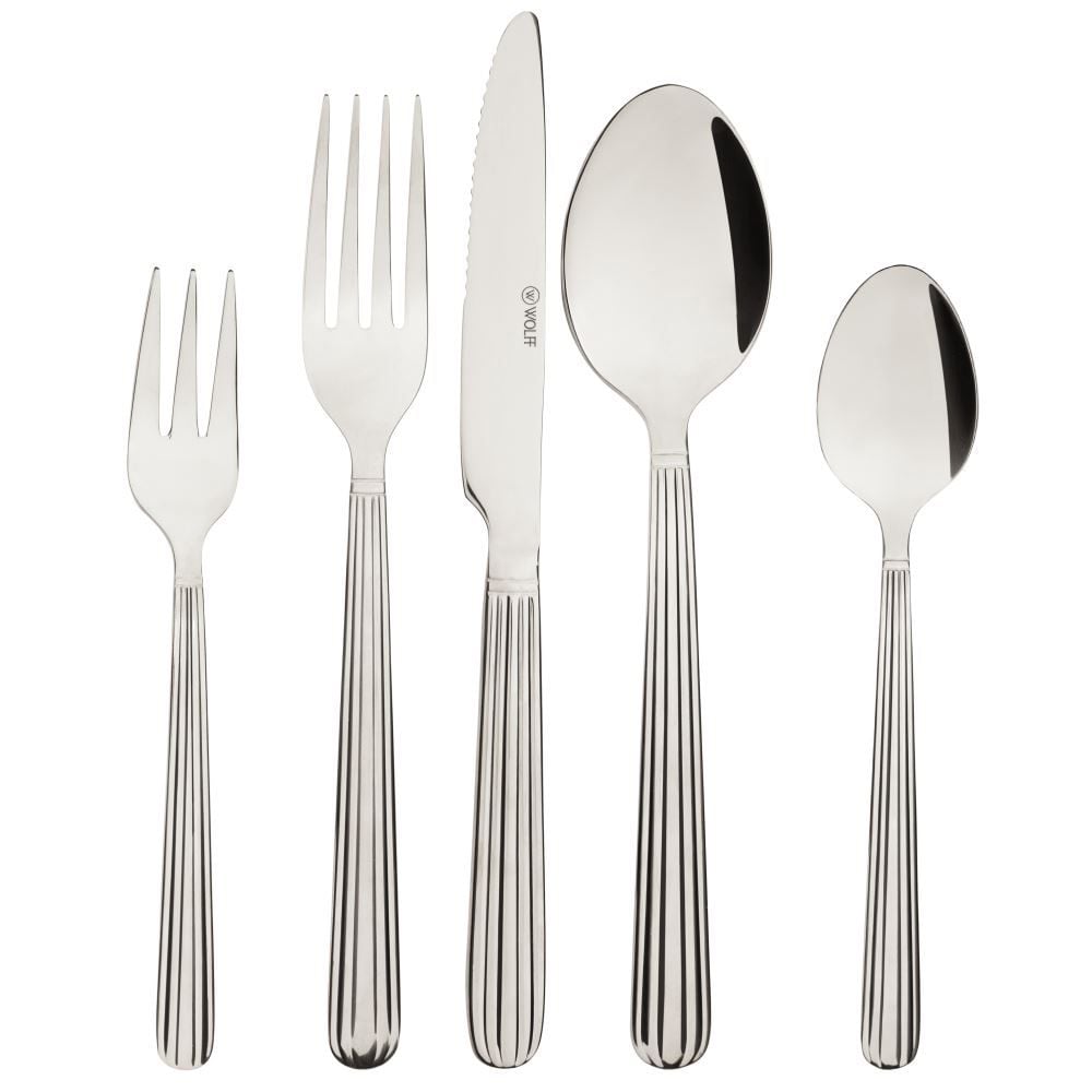 Faqueiro Manchester Wolff 30 Peças - Inox