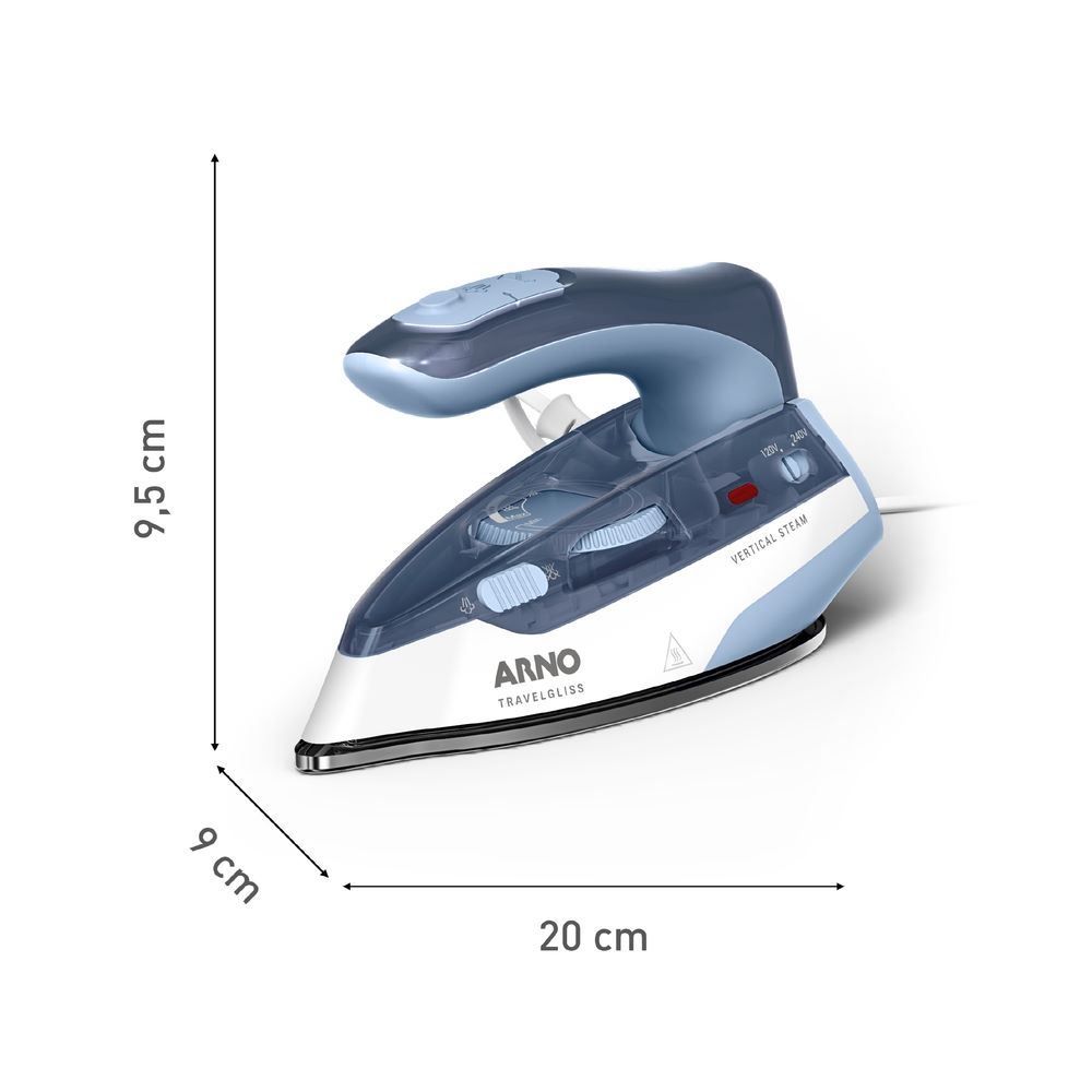 Ferro a Vapor de Viagem Arno Travelgliss Bivolt Fvtb