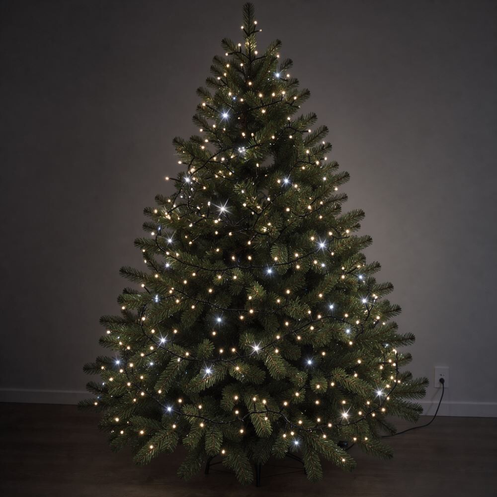 Festão Luminoso 2M 200 Leds Estático e Flash Taschibra - Bivolt