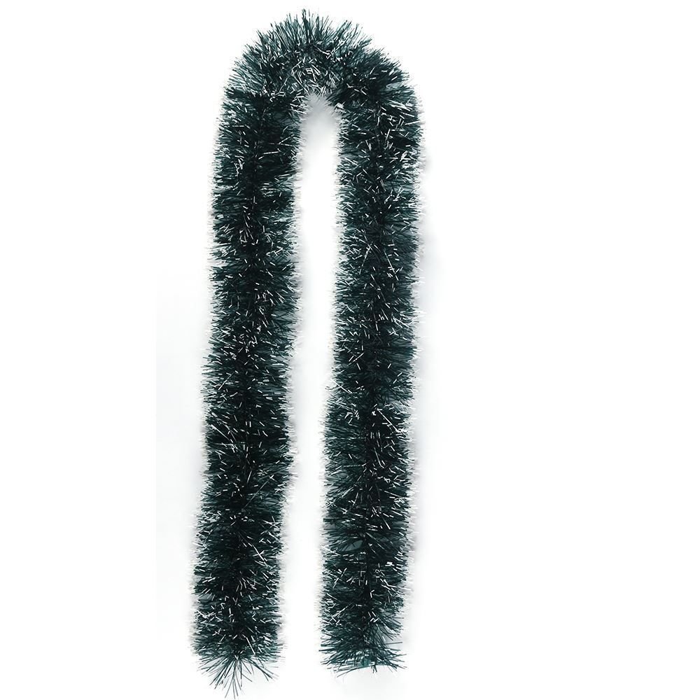 Festão Natalino Fosco Verde e Branco 2 Metros Bst Import - ST80109