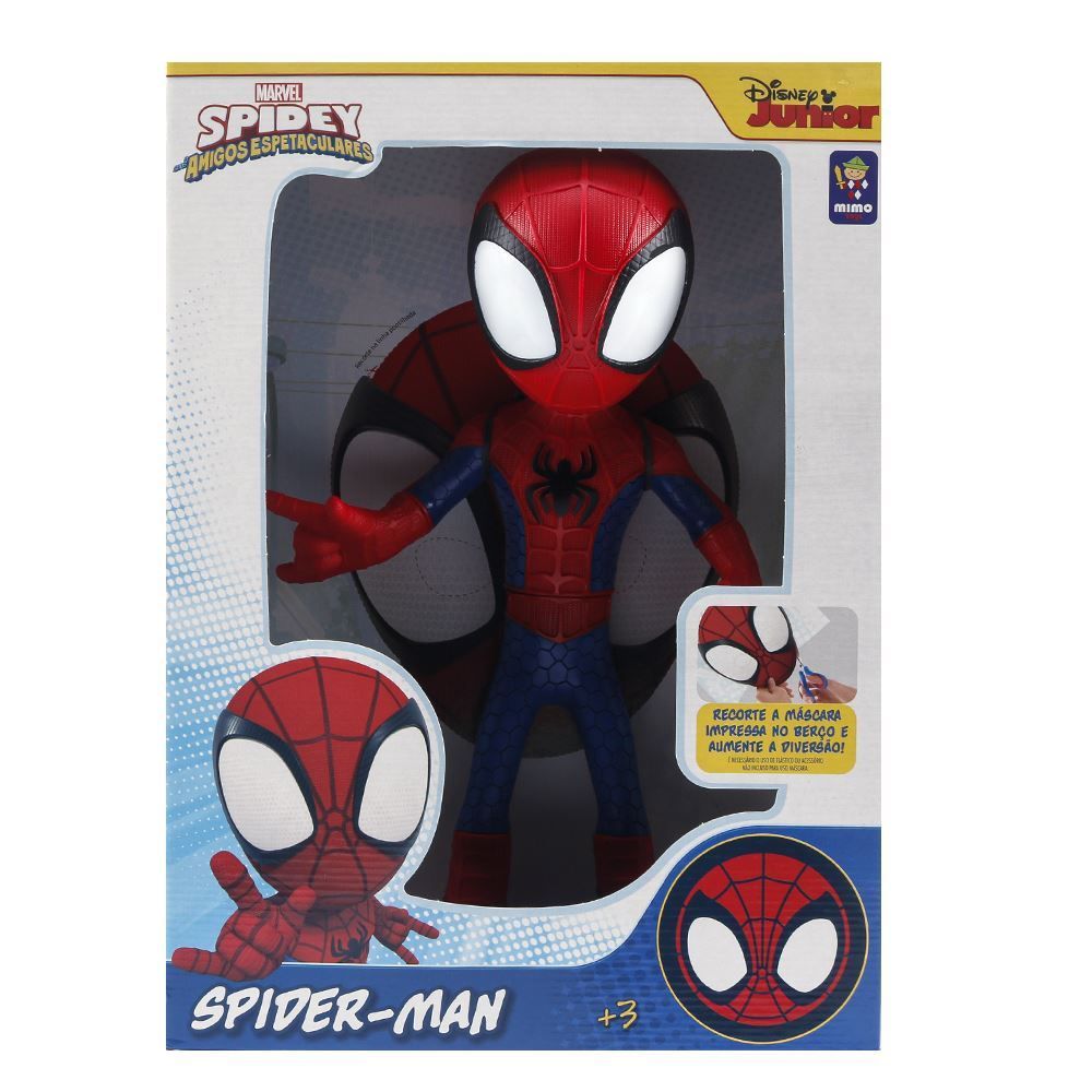 Boneca Spidey Homem-Aranha 50Cm Mimo Brinquedos - 447