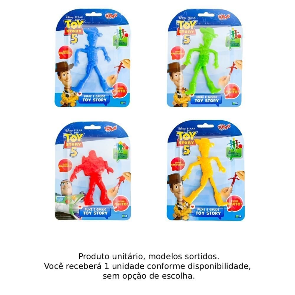 Boneco Puxe e Grude Toy Story Toyng - Sortido