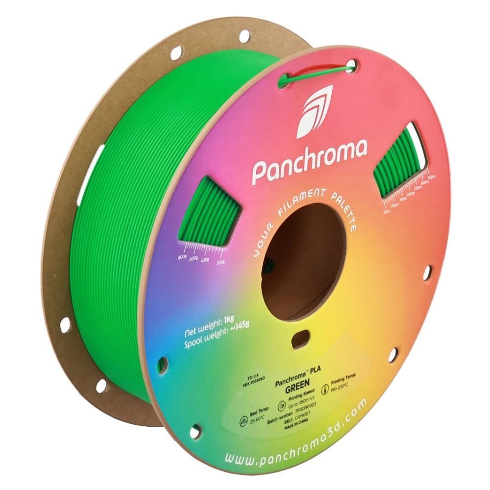 Filamento Impressora 3D Panchroma Pla Polymaker - Verde