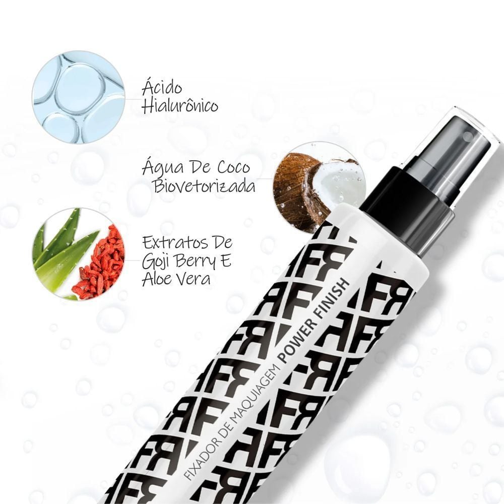 Fixador de Maquiagem Power Finish Fran by Franciny Ehlke - 120ml