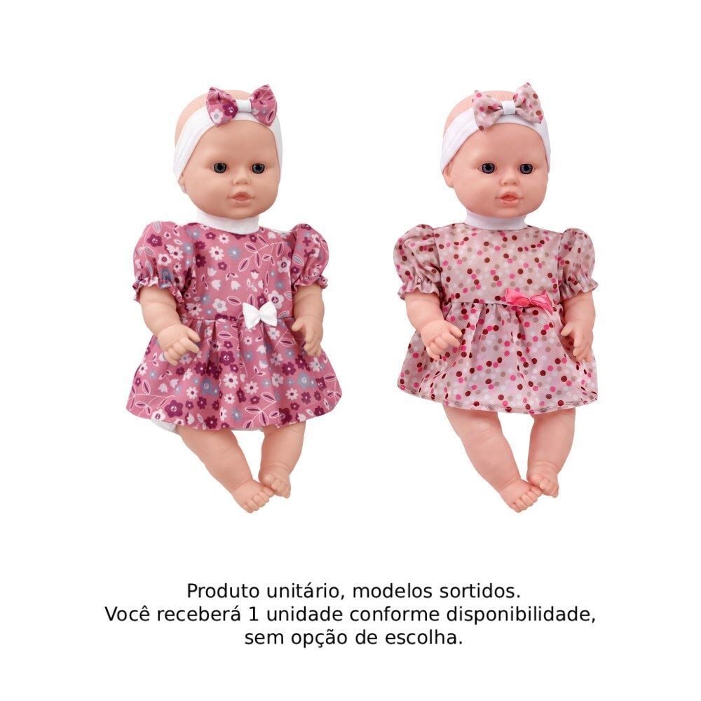 Boneca Florinha Bebê 53Cm Adijomar - Sortido