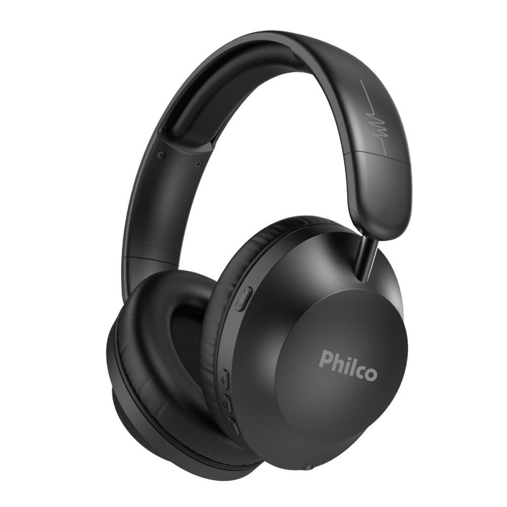 Fone de Ouvido Philco Extreme Bluetooth 5.4 Preto Pfo09p