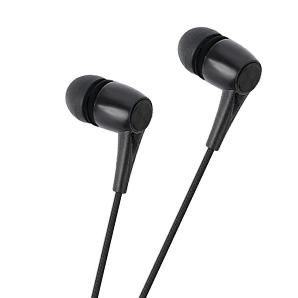 Fone de Ouvido Intra-Auricular Cabo 1,2 Metro Elg Encaixe Confortável - Preto