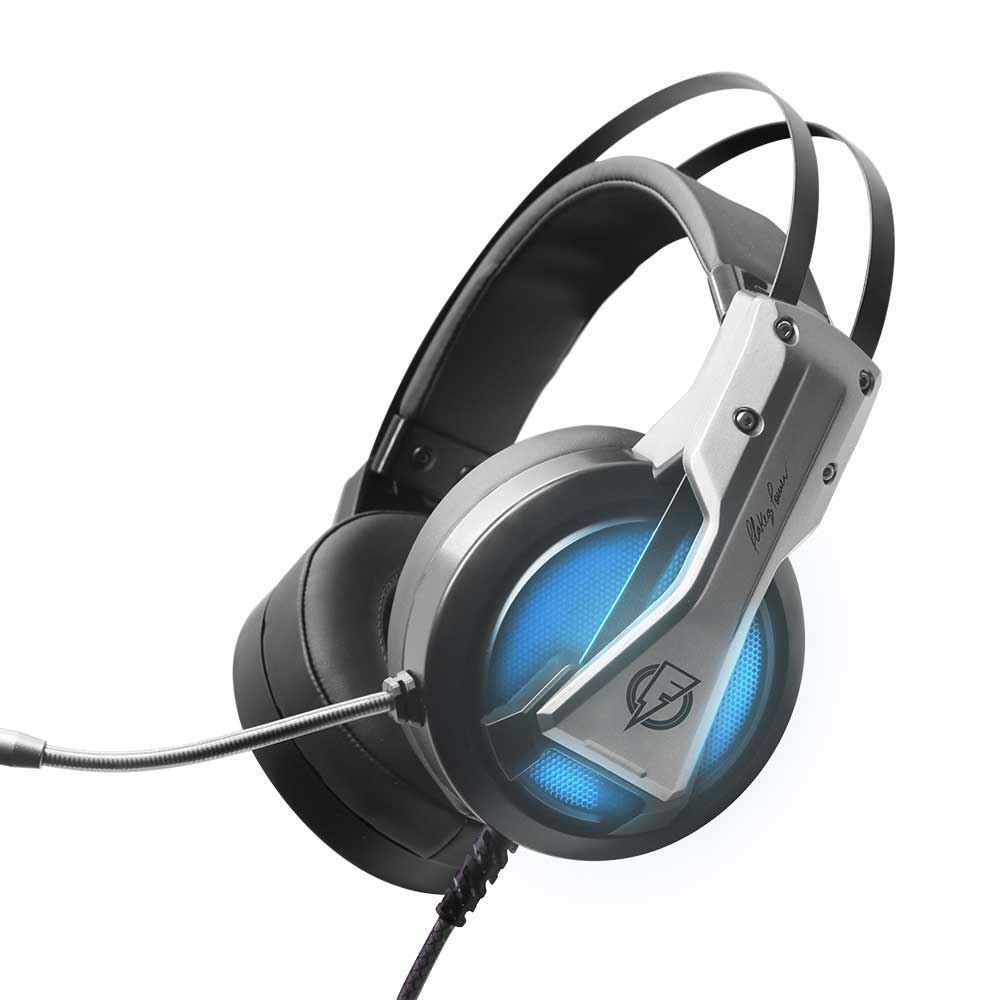 Fone Gamer Com Áudio 7.1 Virtual Elg Storm Flakes Power Flkh001 - Preto