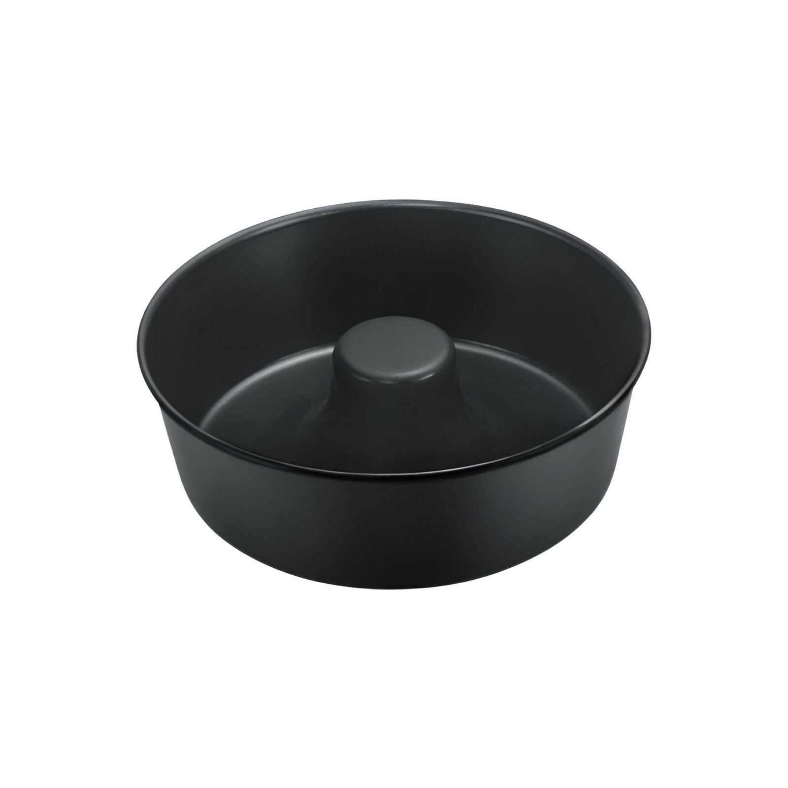 Forma De Pudim Alta De Alumínio Black Fortaleza 21Cm - Preto