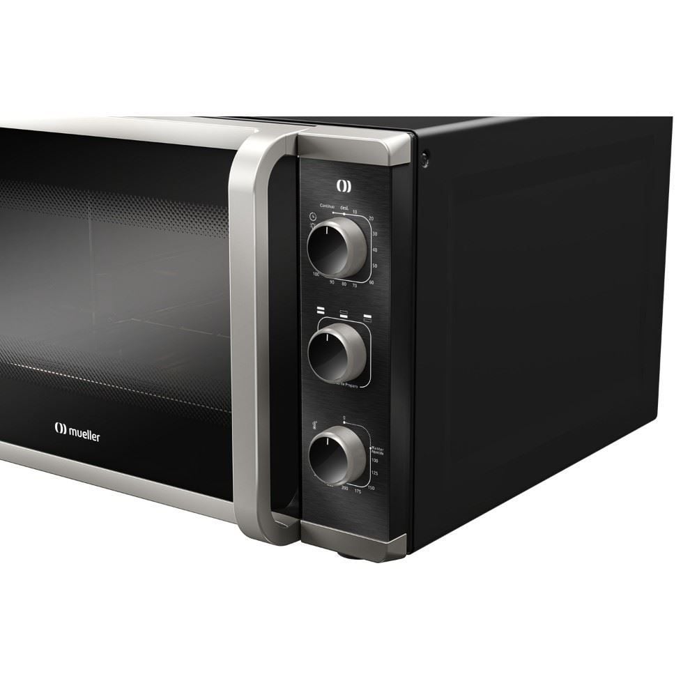 Forno Elétrico Mueller Mfb50k 50 Litros Preto Com Grill