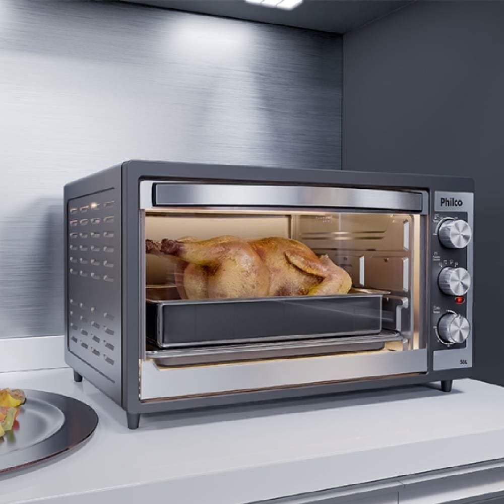 Forno Elétrico Philco 50 Litros Dupla Resistência PFE52P