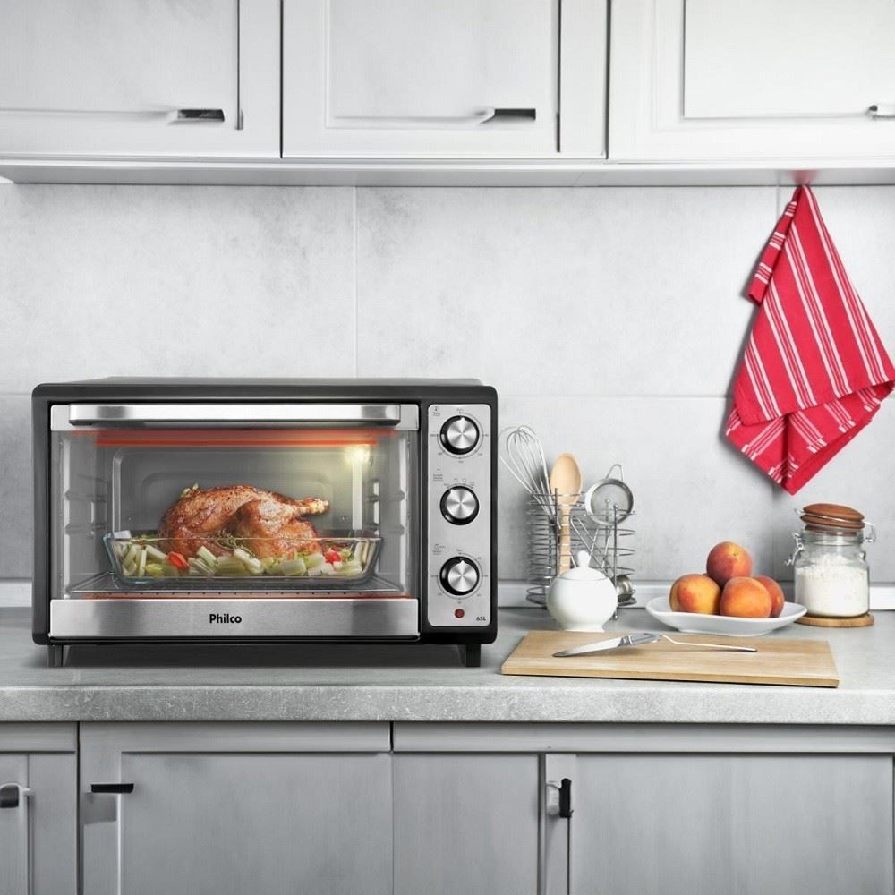 Forno Elétrico Philco 65L PFE65 Dupla Resistência