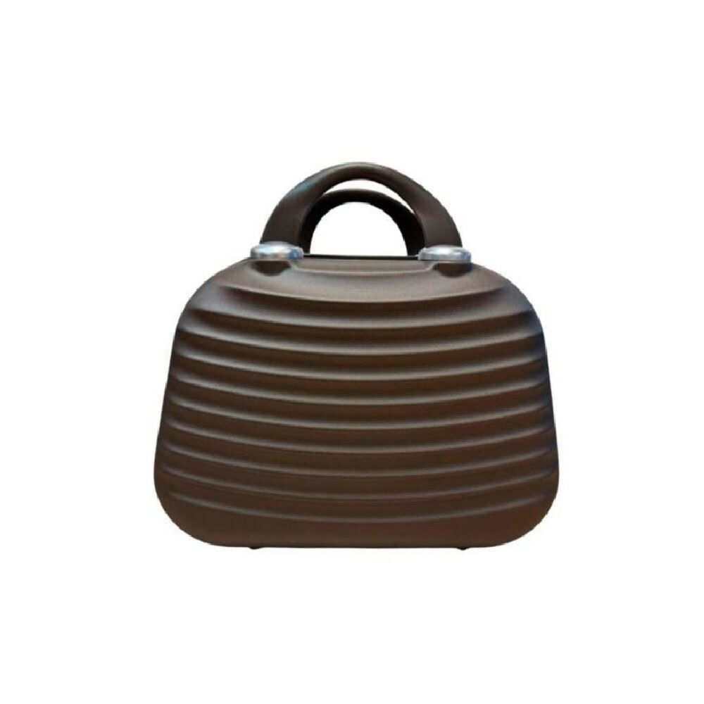 Frasqueira de Viagem Ml-69 14" Della Import - Marrom