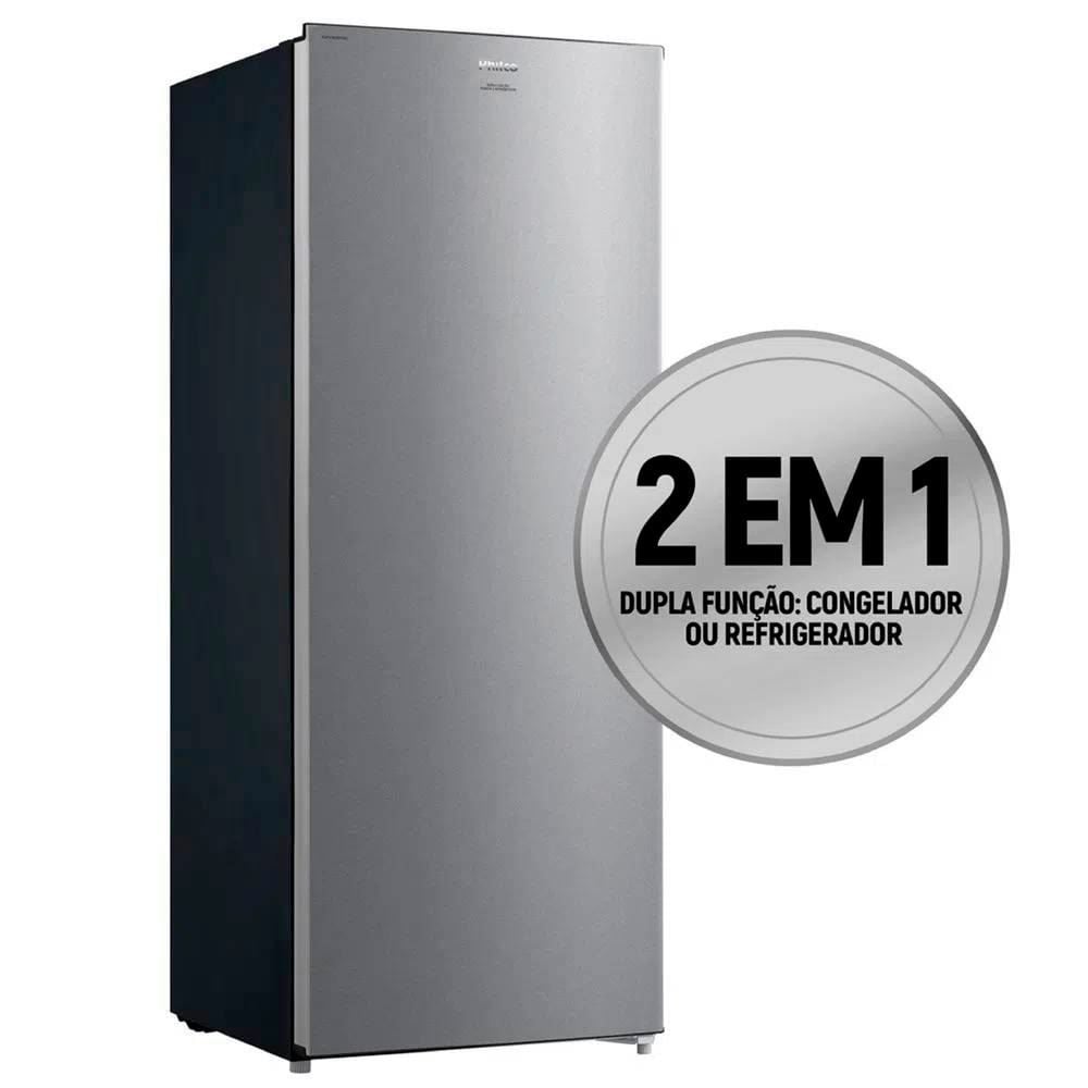 Freezer e Refrigerador Philco Inox 201L Vertical PFV205I