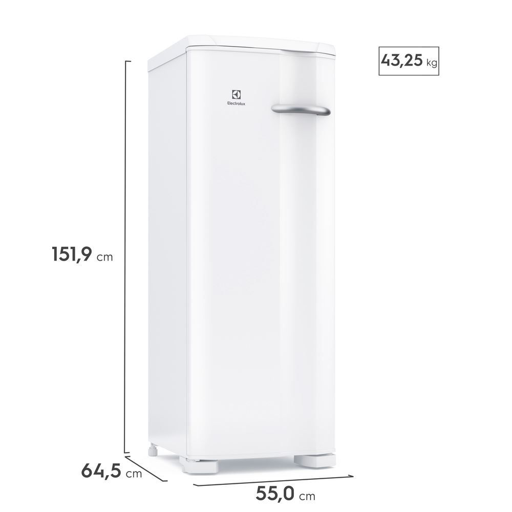 Freezer Vertical Electrolux 197 Litros Branco