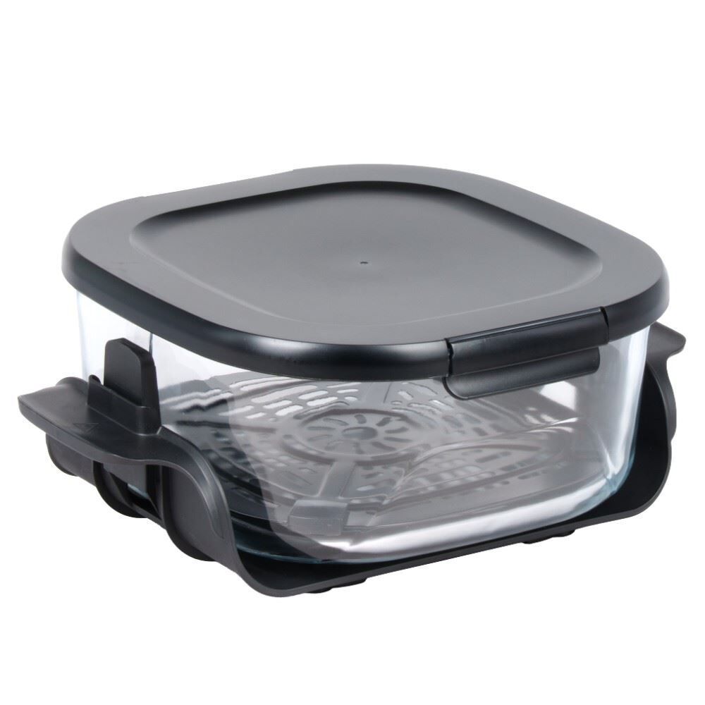 Fritadeira Air Fryer Klicke Cesto de Vidro 4 Litros
