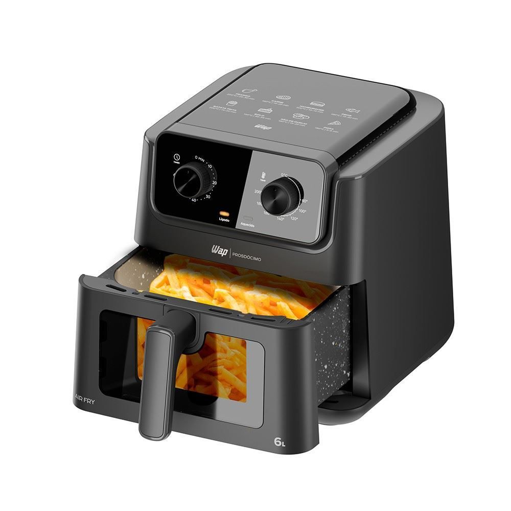 Fritadeira Air Fryer Wap AF02 6 Litros Com Desligamento Automático