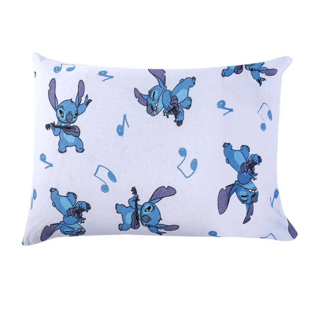 Fronha Avulsa Estampada 100% Algodão Disney - Stitch Song