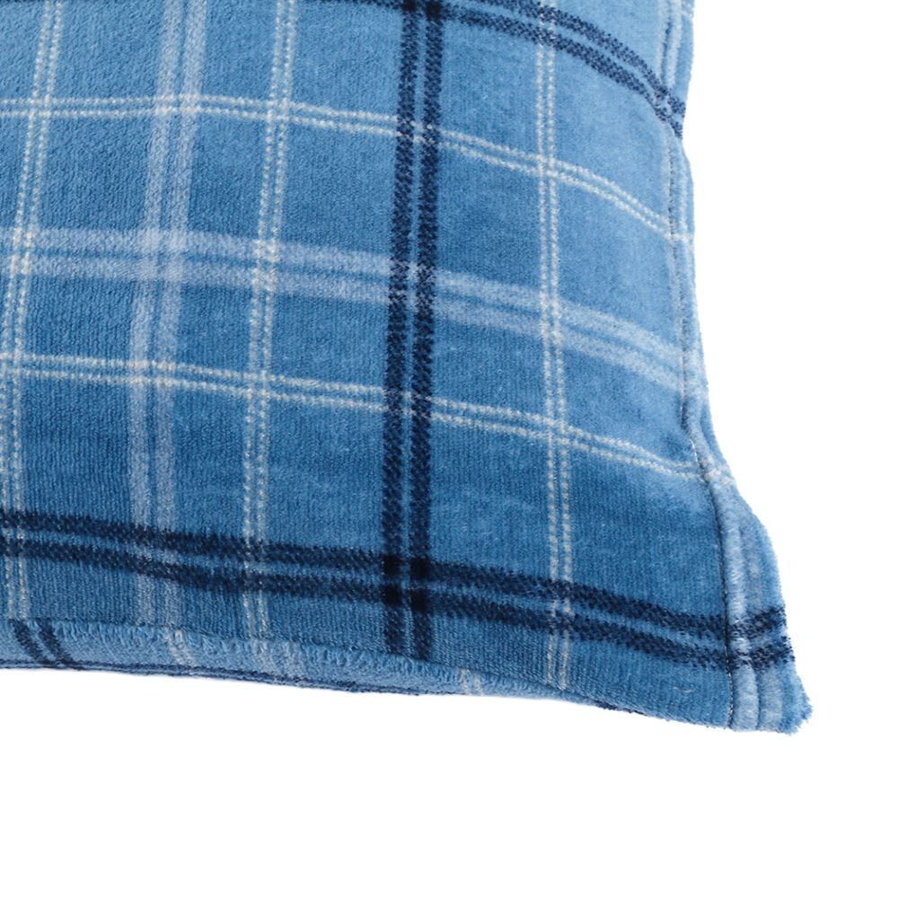Fronha Avulsa Plush Estampada Havan Casa - Enzo Azul