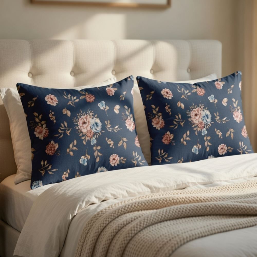 Fronha Avulsa Plush Estampada 50Cmx70cm Havan Casa - Gardine Azul