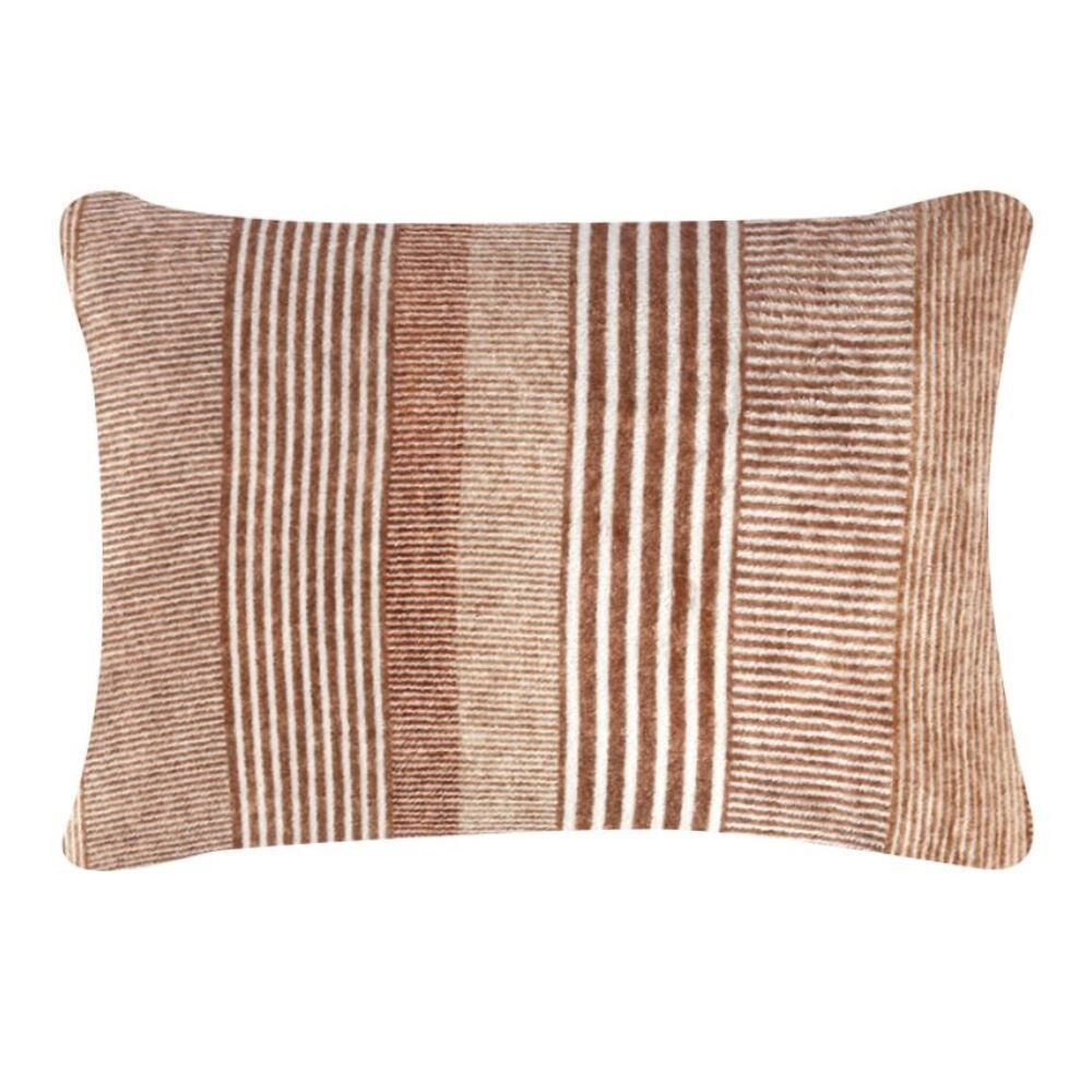 Fronha Avulsa Plush Estampada 50Cmx70cm Havan Casa - Caio Bege