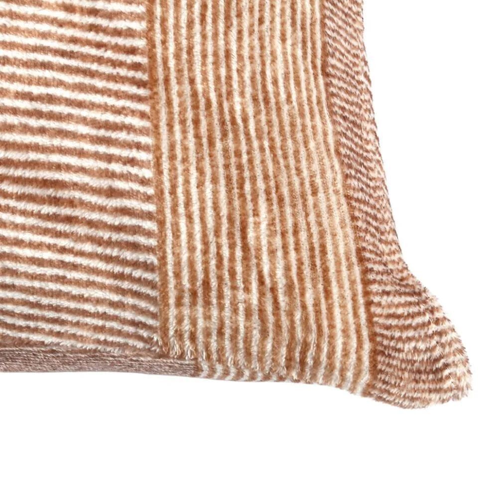 Fronha Avulsa Plush Estampada 50Cmx70cm Havan Casa - Caio Bege