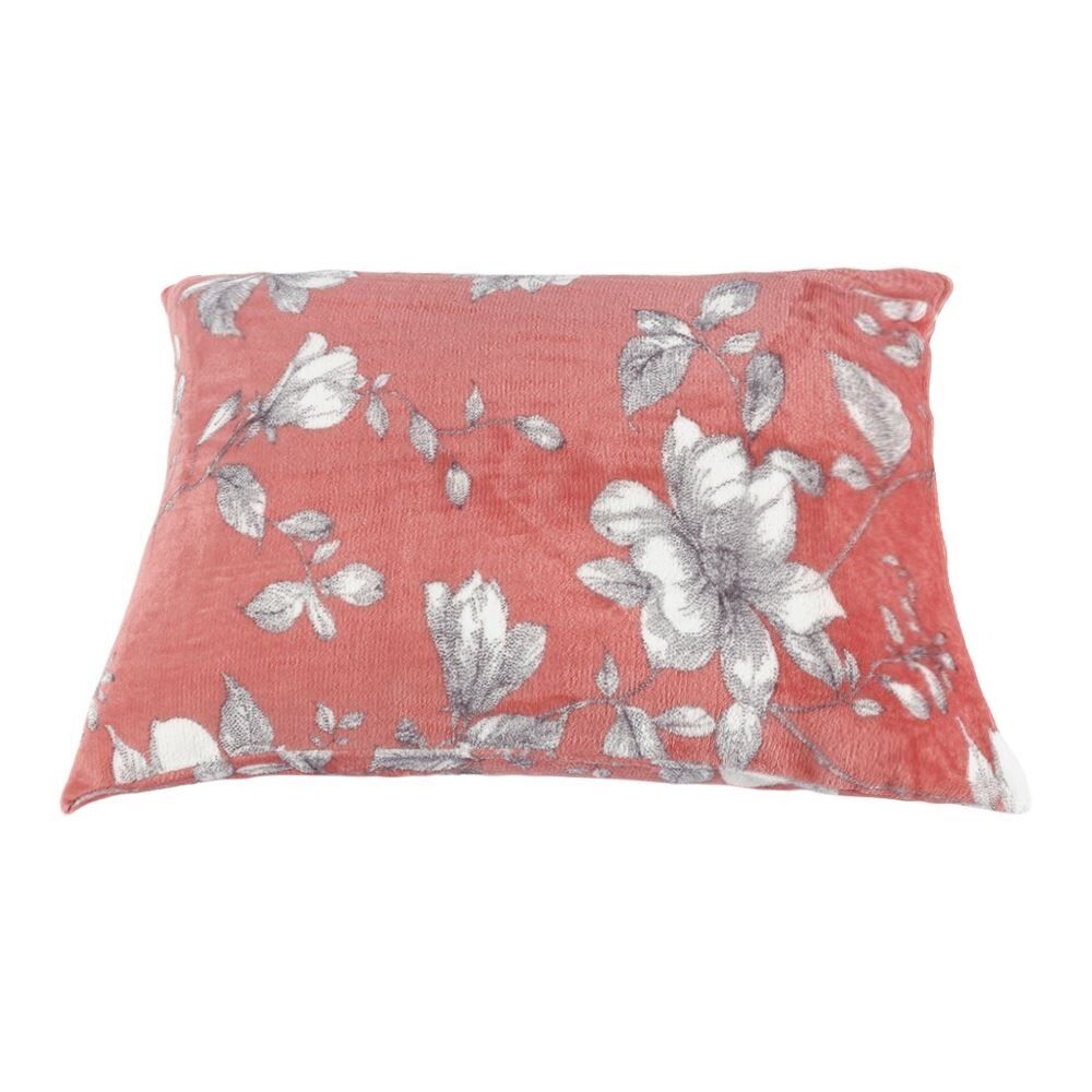 Fronha Avulsa Plush Estampada 50Cmx70cm Havan Casa - Livia Floral Rosa