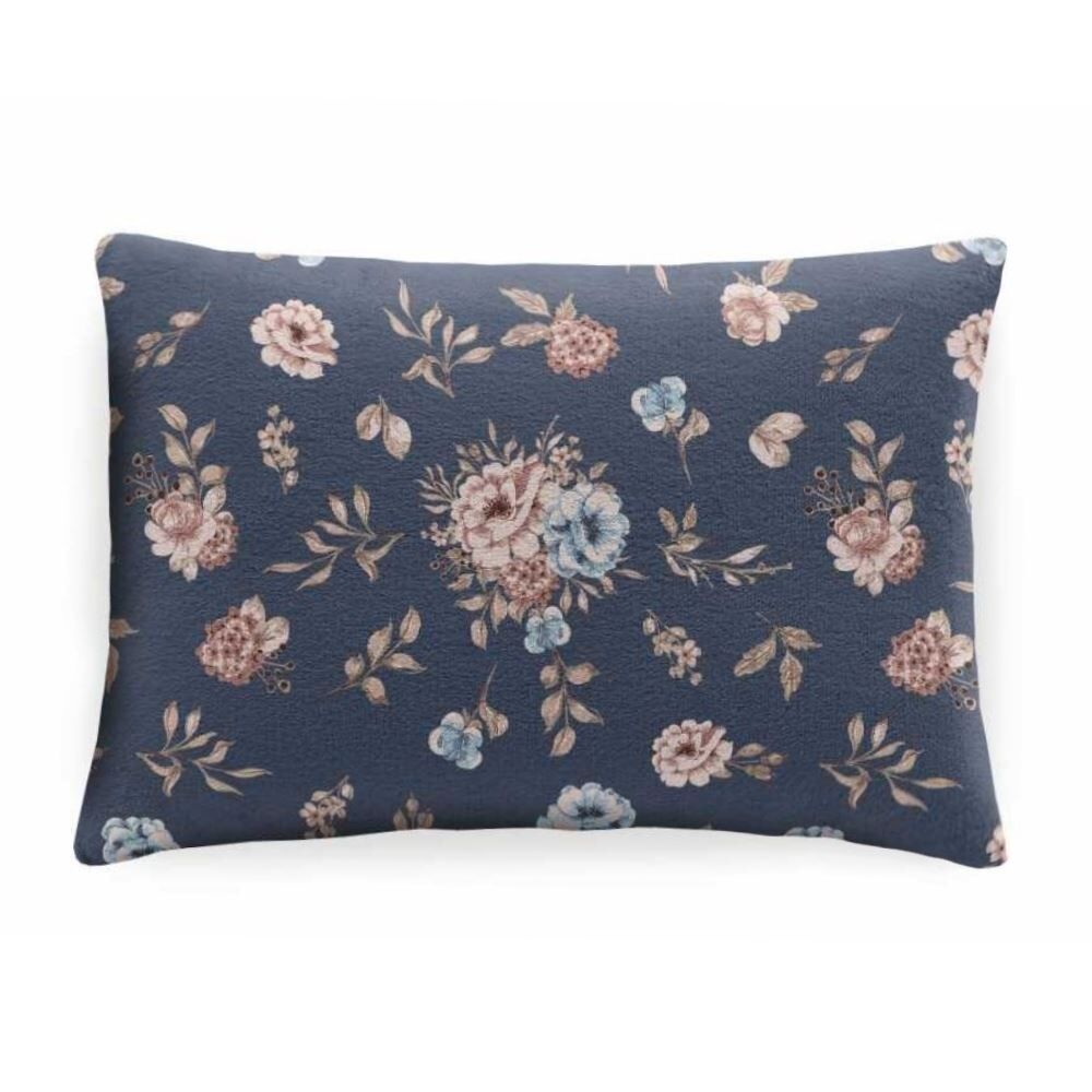 Fronha Avulsa Plush Estampada 50Cmx70cm Havan Casa - Gardine Azul