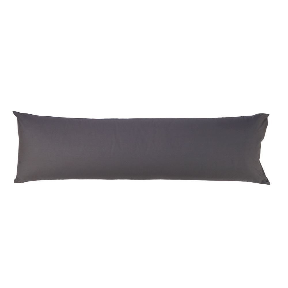 Fronha de Travesseiro Corporal 40Cm X 1,30M Buona Fortuna - Cinza Chumbo