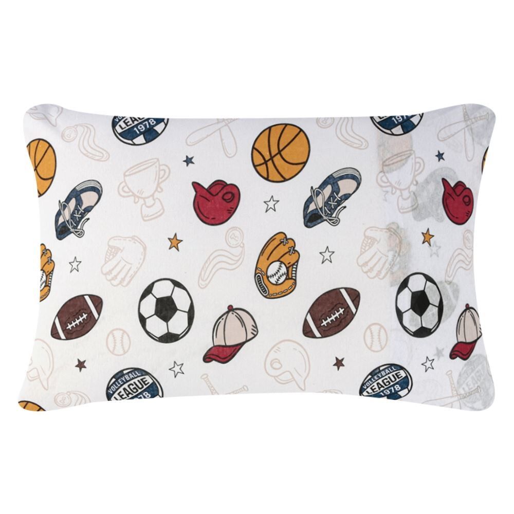 Fronha Infantil 100% Algodão Estampada Havan Kids - Esportes
