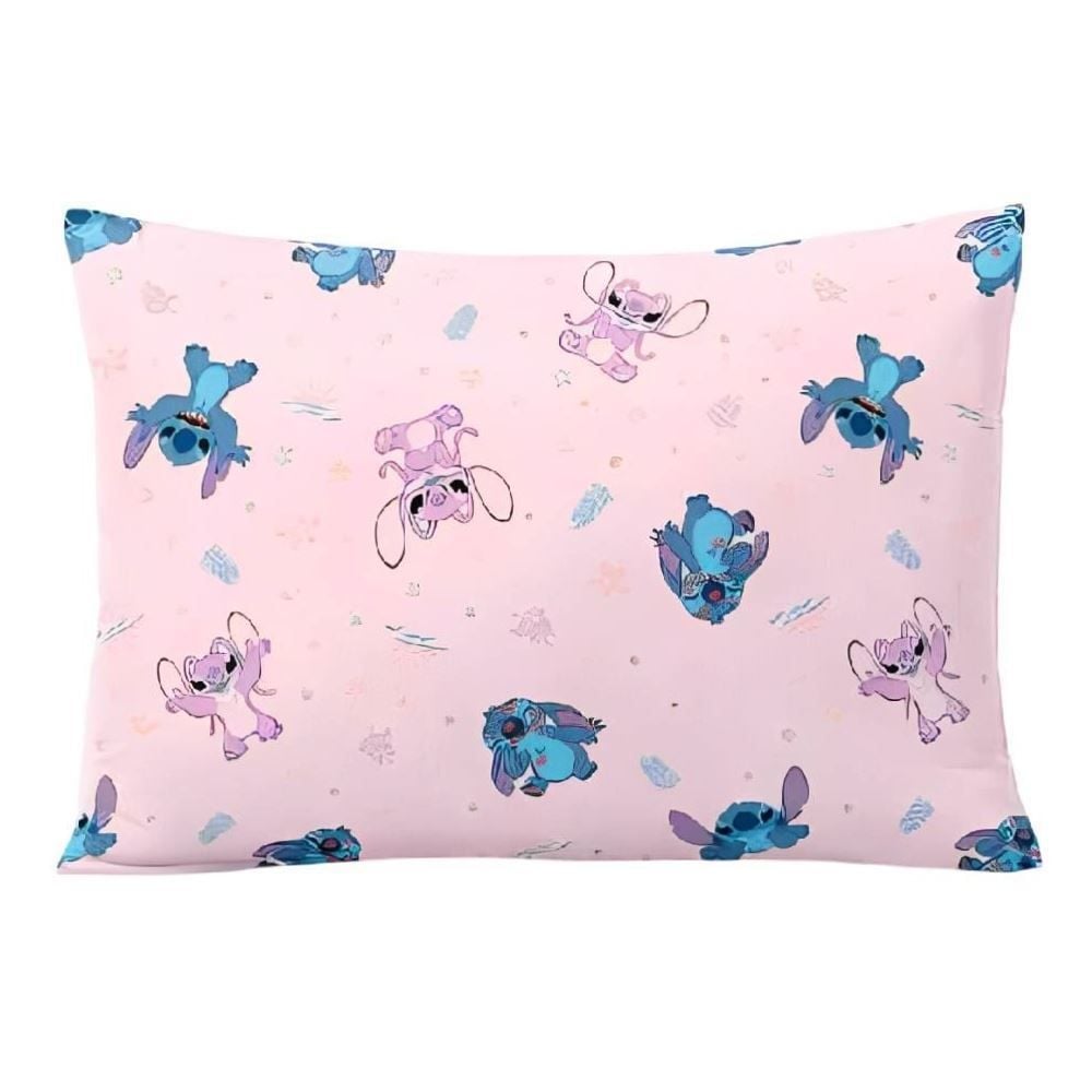 Fronha Infantil Estampada 50X70 cm Disney by Hedrons - Stitch Love Rotativo 